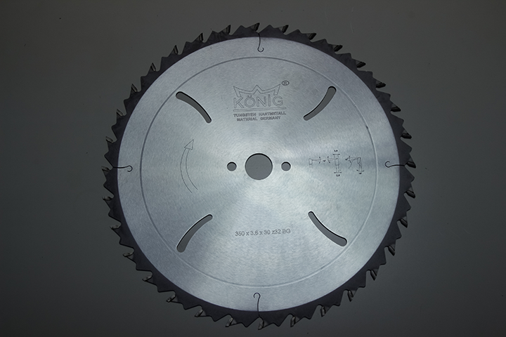 KÖNİG/B6 - Ahşap Atlamalı Testere 350X3.6x30 Z.32