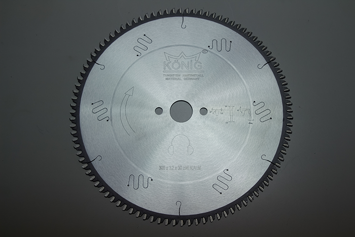 KÖNİG/ALÜ - Alüminyum - PVC Testeresi 300x3.2x30 Z.96